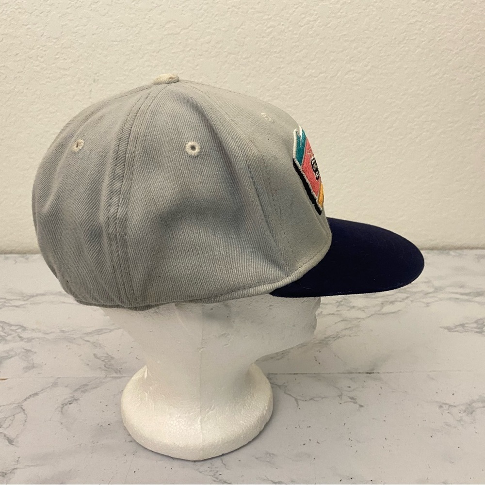 VINTAGE Adidas Nba San Antonio spurs Fitted Hat Mens S/M Basketball Throwback - Picture 4 of 7